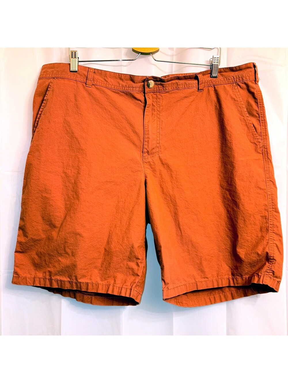 Columbia Men's Shorts 42W 10L Burnt Orange 10" Inseam